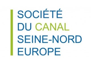 Logo Société du canal Seine-Nord Europe