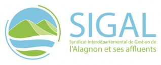 Logo Syndicat Interdépartemental de Gestion de l'Alagnon et de ses affluents (SIGAL)