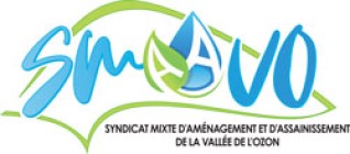 Logo Syndicat Mixte d’Aménagement et d’Assainissement de la Vallée de l’Ozon (SMAAVO)