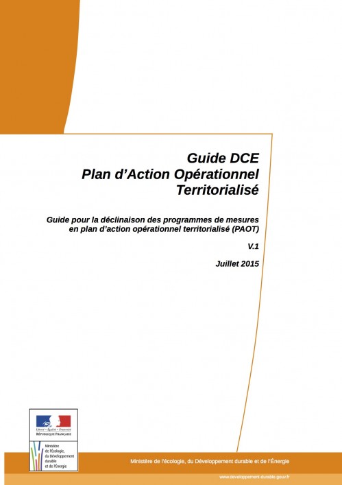 [Publication] Guide pour la déclinaison des programmes de mesures en plan d’action opérationnel territorialisé (PAOT) - Gest'eau