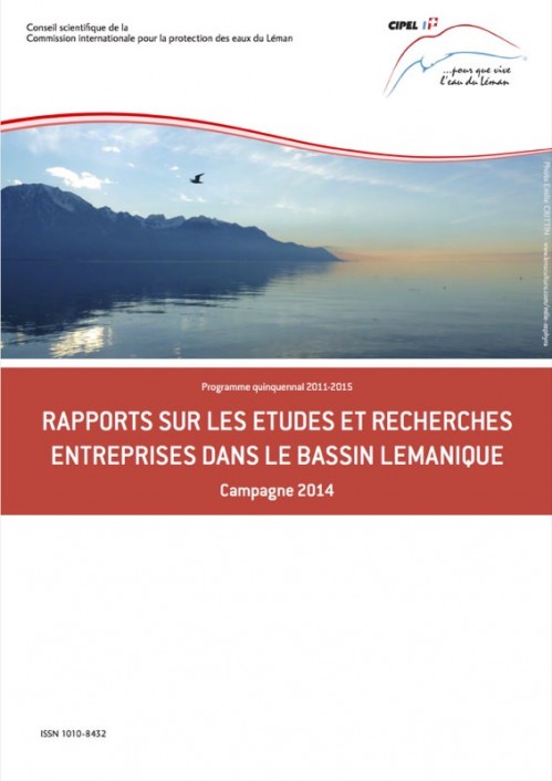 [Publication] Léman - CIPEL : rapport scientifique 2015