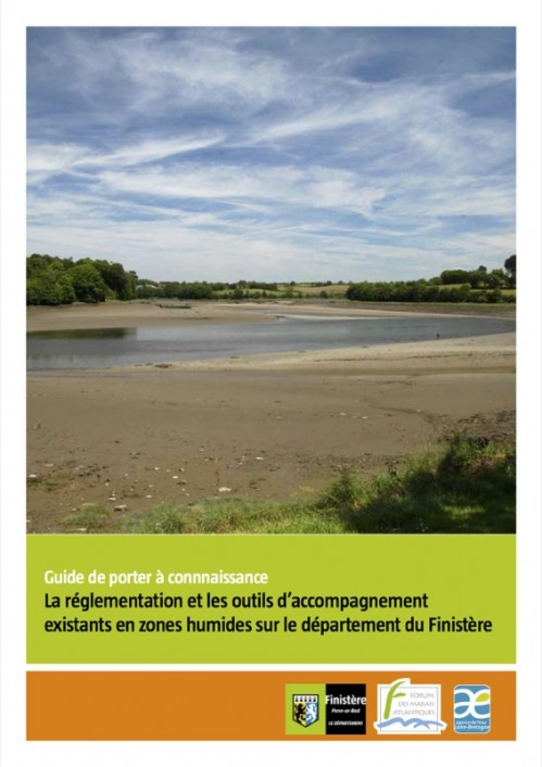 [Publication] Guide sur la réglementation et les outils d'accompagnement existants en zones humides sur le département du Finistère