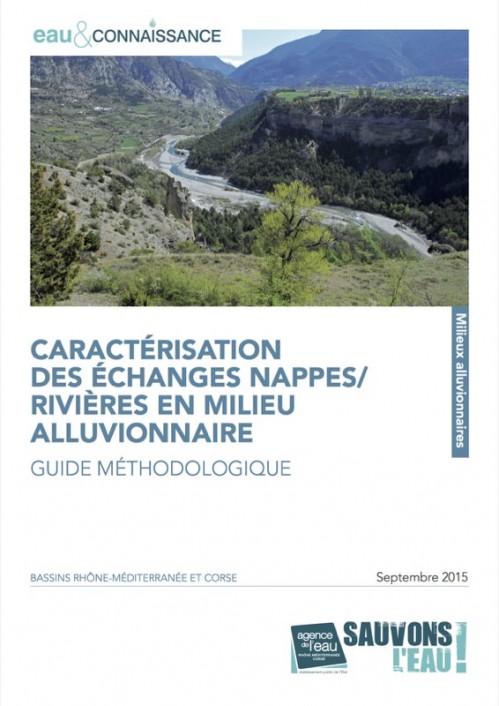 [Publication] Un guide méthodologique pour caractériser les échanges nappes/rivières en milieu alluvionnaire
