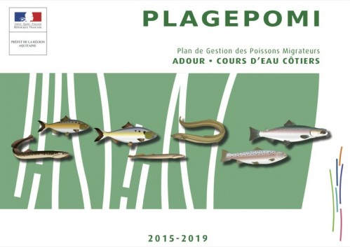 [Publication] PLAGEPOMI : Plan de Gestion des Poissons Migrateurs Adour - Cours d'eau côtiers 2015-2019