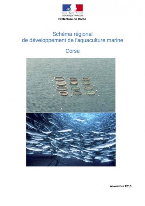 [Publication] Schéma régional de développement de l'aquaculture marine Corse