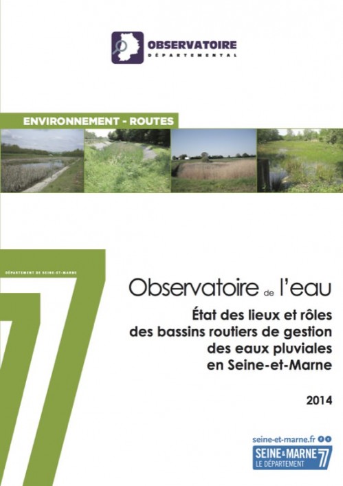 [Publication] Les bassins routiers de gestion des eaux pluviales en Seine-et-Marne