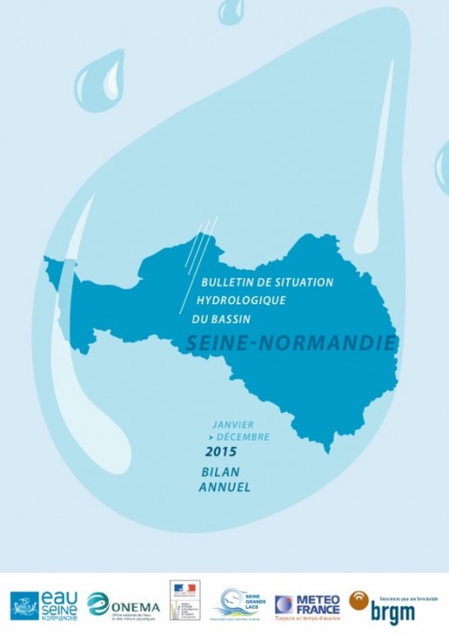 [Publication] Bulletin de situation hydrologique du bassin Seine-Normandie de l’année 2015