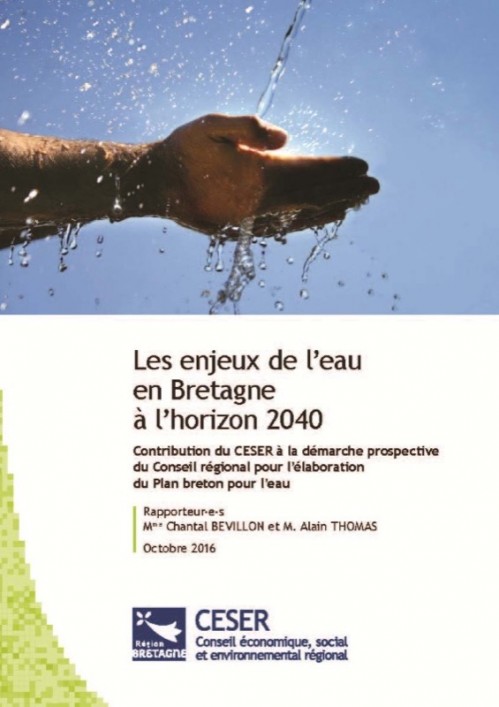 [Publication] Les enjeux de l'eau en Bretagne à l'horizon 2040 : contribution à l'élaboration du Plan breton pour l'eau
