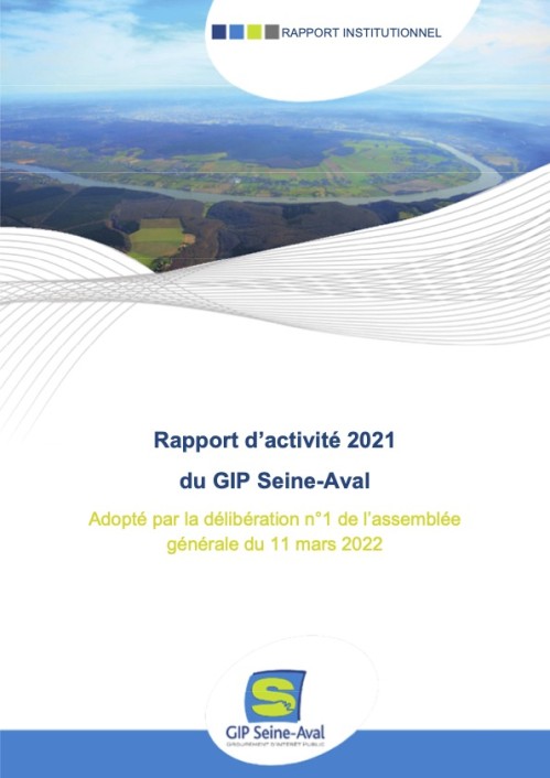 [Publication] Rapport d'activité 2021 du GIP Seine-Aval
