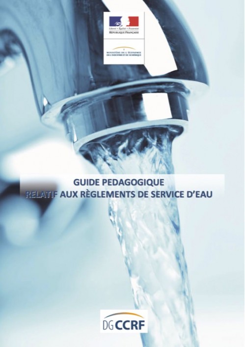[Publication] Guide pédagogique relatif aux règlements de service d'eau