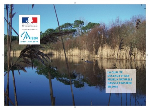 [Publication] La qualité des eaux et des milieux naturels dans le finistère en 2015