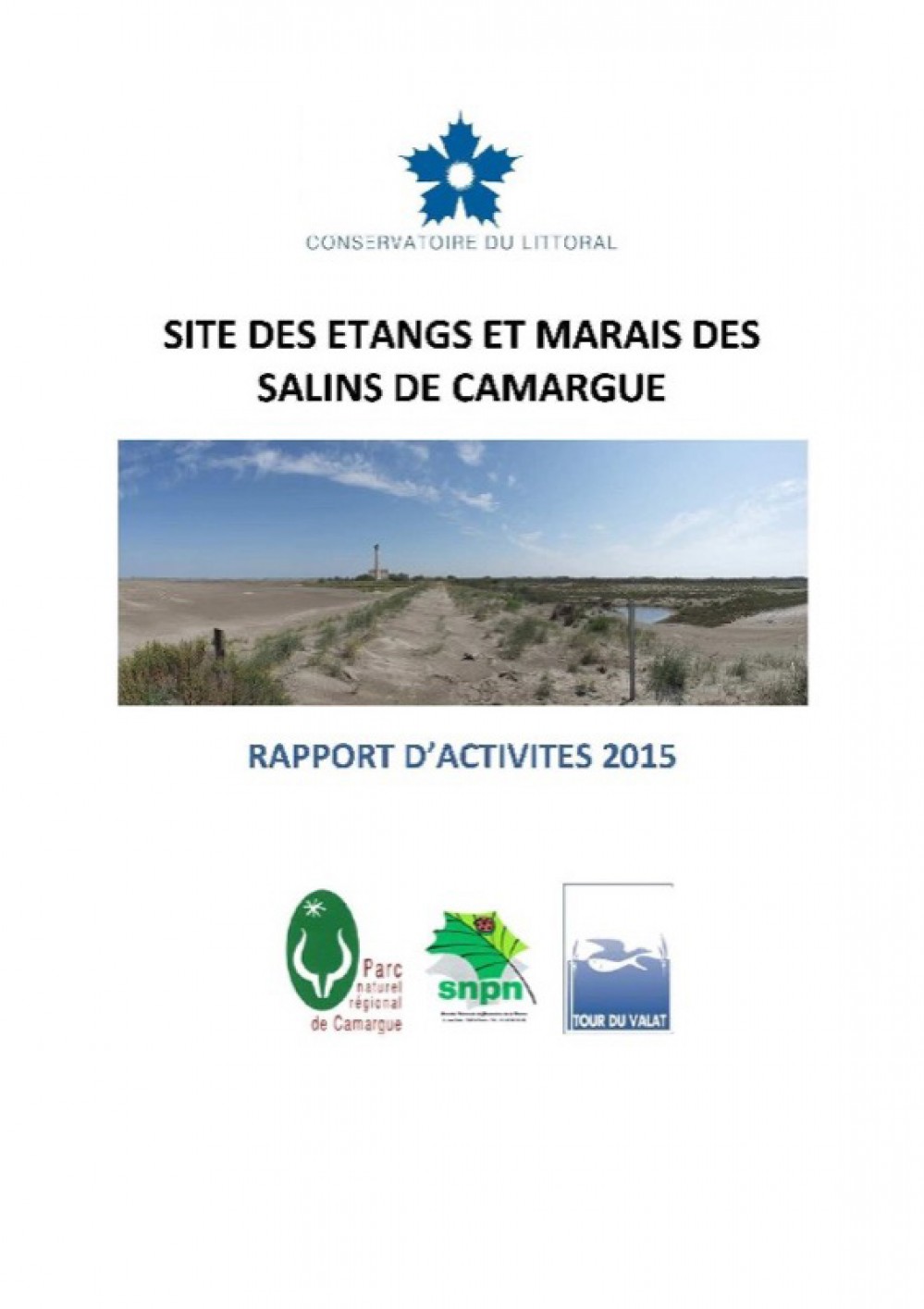 [Publication] Rapport d’activité 2015 du site des Etangs et marais des salins de Camargue - Pôle-relais lagunes méditerranéennes
