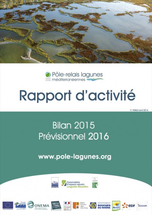 [Publication] Rapport d’activité 2015 et prévisionnel 2016 - Pôle-relais lagunes méditerranéennes