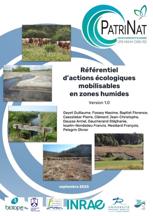 [Publication] Un référentiel de 179 actions écologiques mobilisables en zones humides