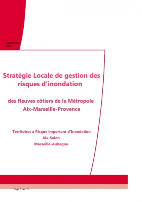 [Publication] SLGRI fleuves côtiers de la Métropole Aix-Marseille-Provence - RRGMA