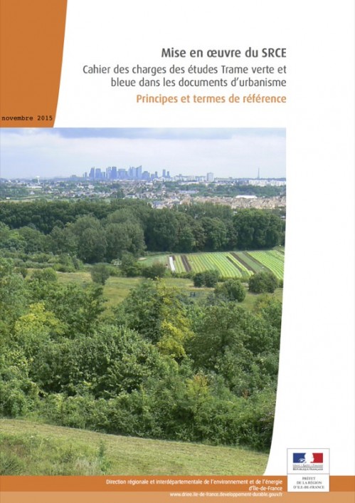 [Publication] Mise en œuvre du SRCE - Cahier des charges des études Trame verte et bleue dans les documents d’urbanisme