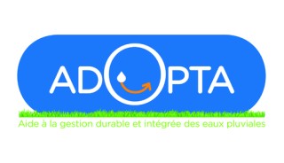 Logo Association pour le Développement Opérationnel et la Promotion des Techniques Alternatives en matière d'eaux pluviales (ADOPTA)