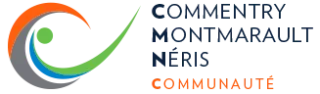 Logo Commentry Montmarault Néris Communauté