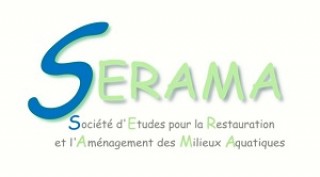 Logo Société d'Etudes pour la Restauration et l'Aménagement des Milieux Aquatiques (SERAMA)