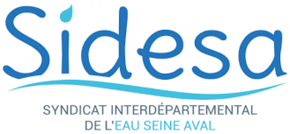 Logo Syndicat Interdépartemental de l'Eau Seine Aval (SIDESA)