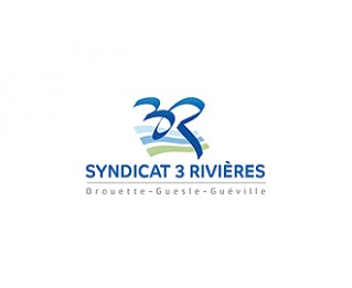 Logo Syndicat mixte des Trois Rivières Drouette - Guesle - Guéville (SM3R)