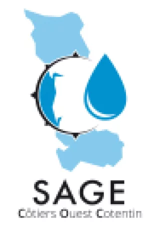 Logo Syndicat du SAGE Côtiers Ouest Cotentin