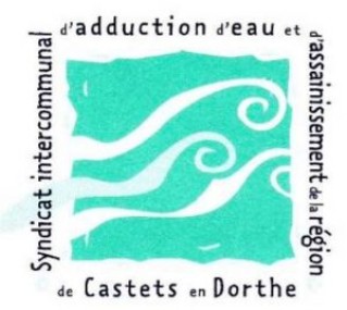 Logo syndicat intercommunal d'adduction d'eau potable et d'assainissement de la Région de Castets en Dorthe (SIAEPA)