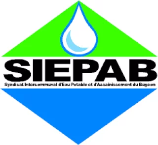 Logo Syndicat Intercommunal d'eau potable et d'assainissement du Bugeon (SIEPAB)