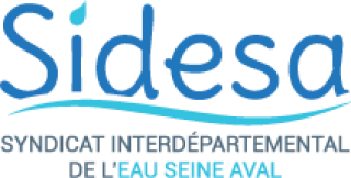 Logo Syndicat Interdépartemental de l'Eau Seine Aval (SIDESA)