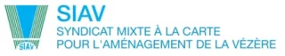 Logo Syndicat mixte à la carte pour l'aménagement de la Vézère (SIAV)