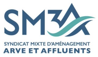 Logo Syndicat Mixte d’Aménagement de l’Arve et de ses Affluents (SM3A)