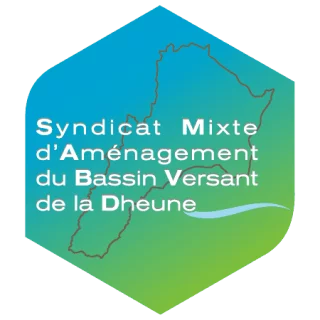 Logo Syndicat Mixte d'Aménagement Bassin Versant de la Dheune