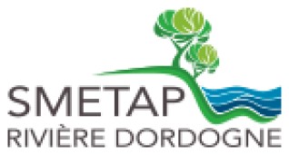 Logo Syndicat Mixte d'Etudes et de Travaux pour l'Aménagement et la Protection de la Rivière Dordogne (SMETAP)