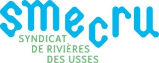 Logo Syndicat Mixte d'Exécution du Contrat de Rivière des Usses (SMECRU)
