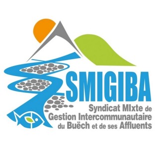 Logo Syndicat Mixte de Gestion Intercommunautaire du Buëch et de ses Affluents (SMIGIBA)