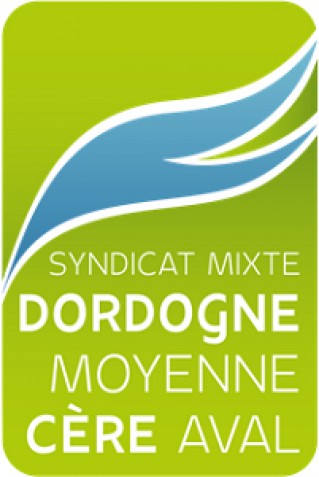Logo Syndicat Mixte de la Dordogne Moyenne et de la Cère Aval (SMDMCA)
