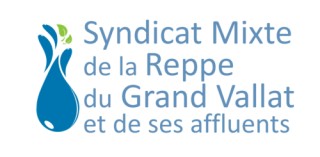 Logo Syndicat Mixte de la Reppe, du Grand Vallat et de ses affluents