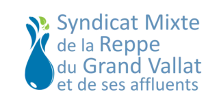 Logo Syndicat Mixte de la Reppe, du Grand Vallat et de ses affluents