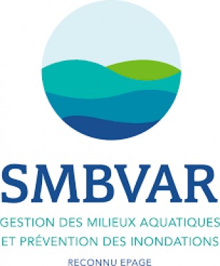 Logo Syndicat Mixte des Basses vallées angevines et de la Romme (SMBVAR)