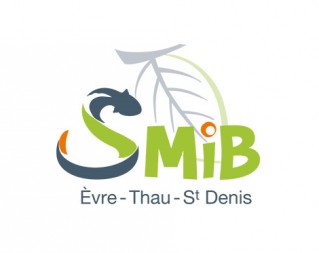 Logo Syndicat Mixte des Bassins Èvre - Thau - St Denis - Robinets - Haie d’Alot (SMiB)