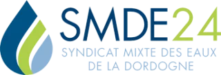 Logo Syndicat Mixte des Eaux de la Dordogne (SMDE 24)
