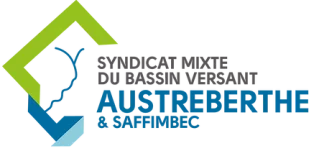 Logo Syndicat Mixte du Bassin Versant de l’Austreberthe et du Saffimbec (SMBVAS)