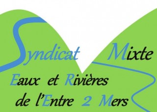 Logo Syndicat mixte eaux et rivières de l'Entre deux mers (smer-e2m)