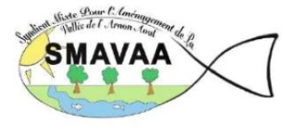 Logo Syndicat Mixte pour l’Aménagement de la Vallée de l’Arnon Aval (SMAVAA)