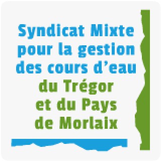 Logo Syndicat mixte pour la gestion des cours d’eau du Trégor et de Pays de Morlaix
