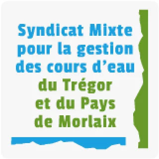 Logo Syndicat mixte pour la gestion des cours d’eau du Trégor et de Pays de Morlaix