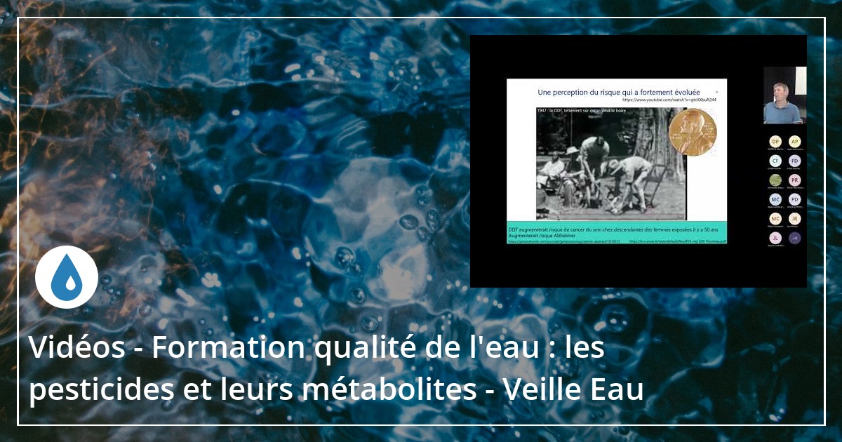 Comment se débarrasser des pesticides dans l'eau ?