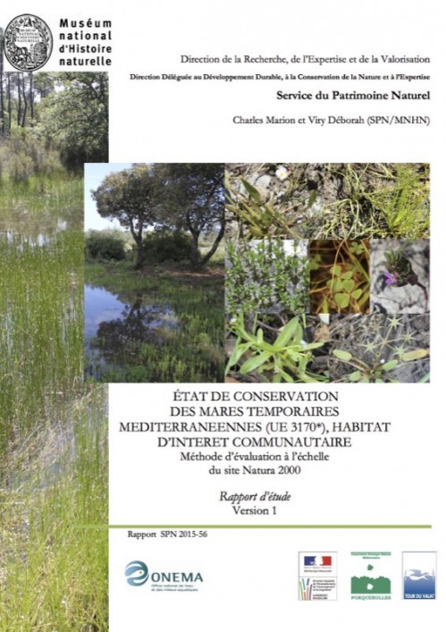 [Publication] Etat de conservation des mares temporaires méditerranéennes, habitat d'intérêt communautaire : Méthode d’évaluation à l’échelle du site Natura 2000