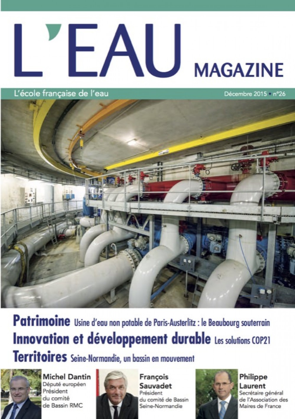 [Publication] L'eau Magazine - UIE