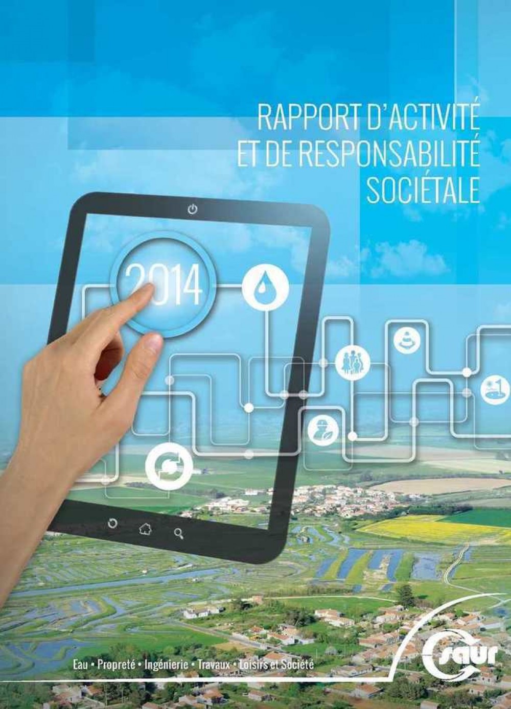 [Publication] Saur : Rapport d’Activité 2014